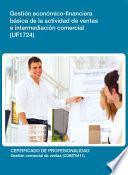 libro Uf1724   Gestión Económico Financiera Básica De La Actividad De Ventas E Intermediación Comercial