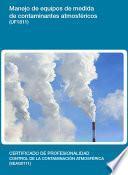 libro Uf1811   Manejo De Equipos De Medida De Contaminantes Atmosféricos