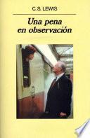 libro Una Pena En Observacion