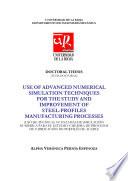 libro Use Of Advanced Numerical Simulation Techniques For The Study And Improvement Of Steel Profiles Manufacturing Processes