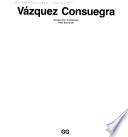 libro Vázquez Consuegra