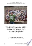 libro Viaje De Picasso A Siria