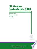 libro Xi Censo Industrial 1981. Datos De 1980. Resumen General. Tomo Ii