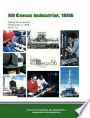 libro Xii Censo Industrial 1986. Datos Municipales Referentes A 1985. Tomo Ii