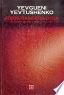 libro Adiós, Bandera Roja