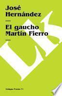 libro El Gaucho Martín Fierro
