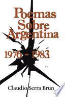 libro Poemas Sobre Argentina 1976 1983
