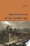 libro Spanish Poetry Of The Golden Age