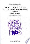 libro Escritos Políticos