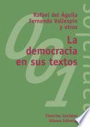 libro La Democracia En Sus Textos