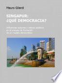libro Singapur, ¿qué Democracia?