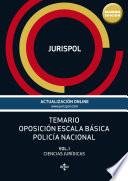 libro Temario Oposición Escala Básica Policía Nacional