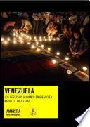 libro Venezuela. Los Derechos Humanos En Riesgo En Medio De Protestas