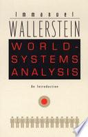libro World Systems Analysis