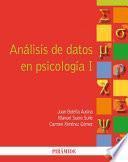 libro Análisis De Datos En Psicología I