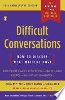 libro Difficult Conversations