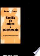 libro Familia De Origen Y Psicoterapia