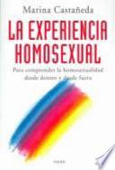 libro La Experiencia Homosexual