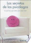 libro Los Secretos De Los Psicólogos