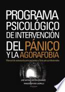 libro Programa Psicológico De Intervención Del Pánico Y La Agorafobia