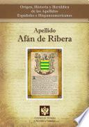 libro Apellido Afán De Ribera