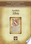 libro Apellido Albiá