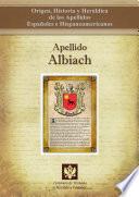 libro Apellido Albiach