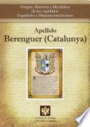 libro Apellido Berenguer (catalunya)