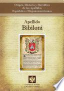 libro Apellido Bibiloni