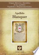 libro Apellido Blanquer