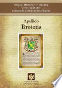 libro Apellido Brotons