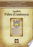 libro Apellido Fabra (catalunya)