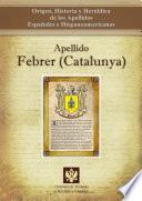 libro Apellido Febrer (catalunya)