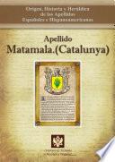 libro Apellido Matamala.(catalunya)