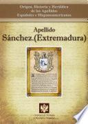 libro Apellido Sánchez.(extremadura)