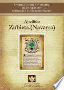 libro Apellido Zubieta.(navarra)