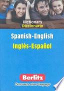 libro Berlitz Dictionary, Spanish English, English Spanish