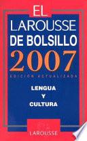 libro El Larousse De Bolsillo 2007