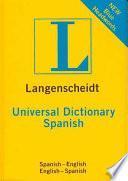 libro Langenscheidt Diccionario Universal Inglés