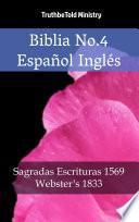libro Biblia No.4 Español Inglés