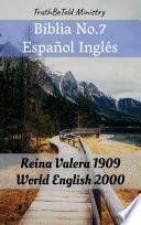 libro Biblia No.7 Español Inglés