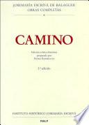 libro Camino. Edición Crítico Histórica