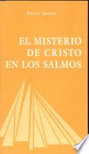 libro El Misterio De Cristo En Los Salmos