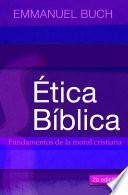 libro Etica Biblica
