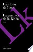 libro Fragmentos De La Biblia