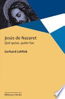 libro Jesús De Nazaret