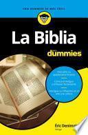 libro La Biblia Para Dummies