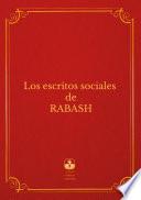 libro Los Escritos Sociales De Rabash