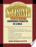 libro Nueva Concordancia Strong Exhaustiva De La Biblia