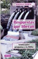 libro Respuestas Que Liberan